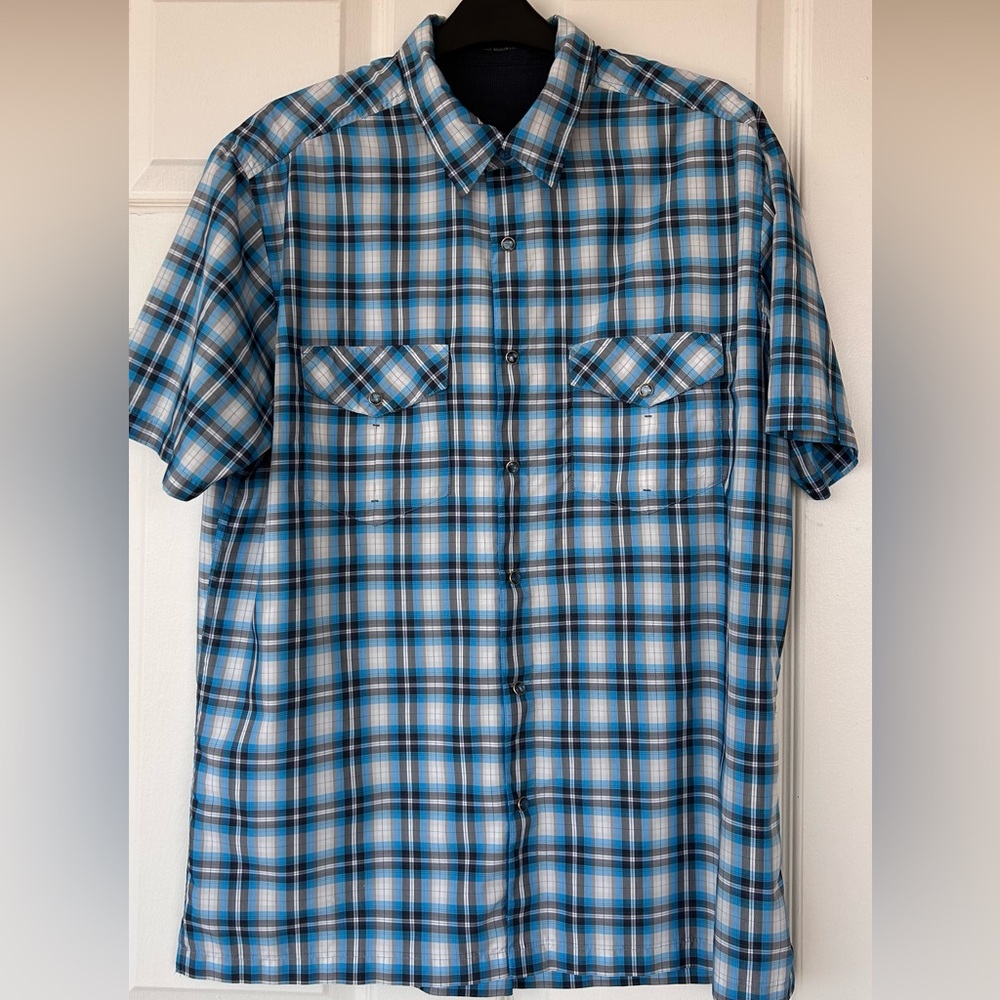 Kuhl Brand Men’s Pearl Snap Western Style Shirt Size‎ Large